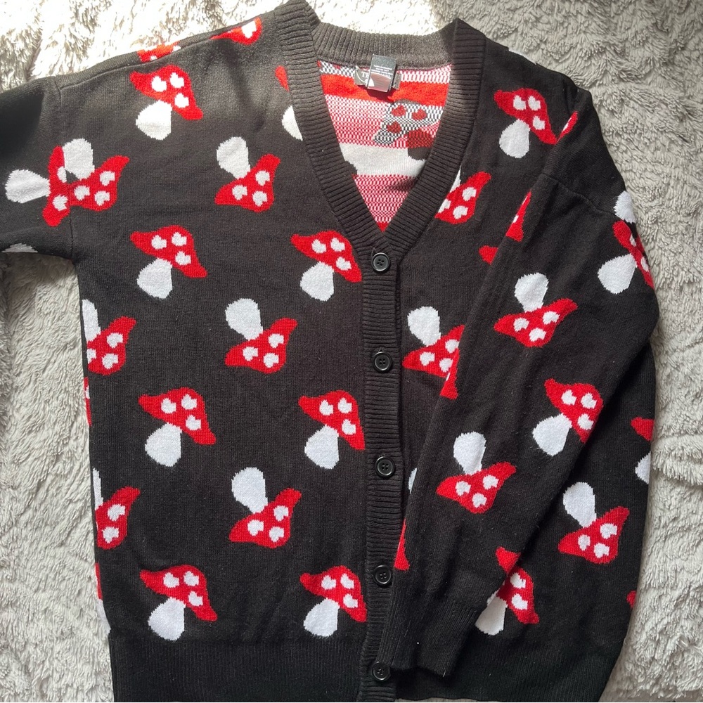 Hot Topic Thorn and Fable Mushroom Cardigan